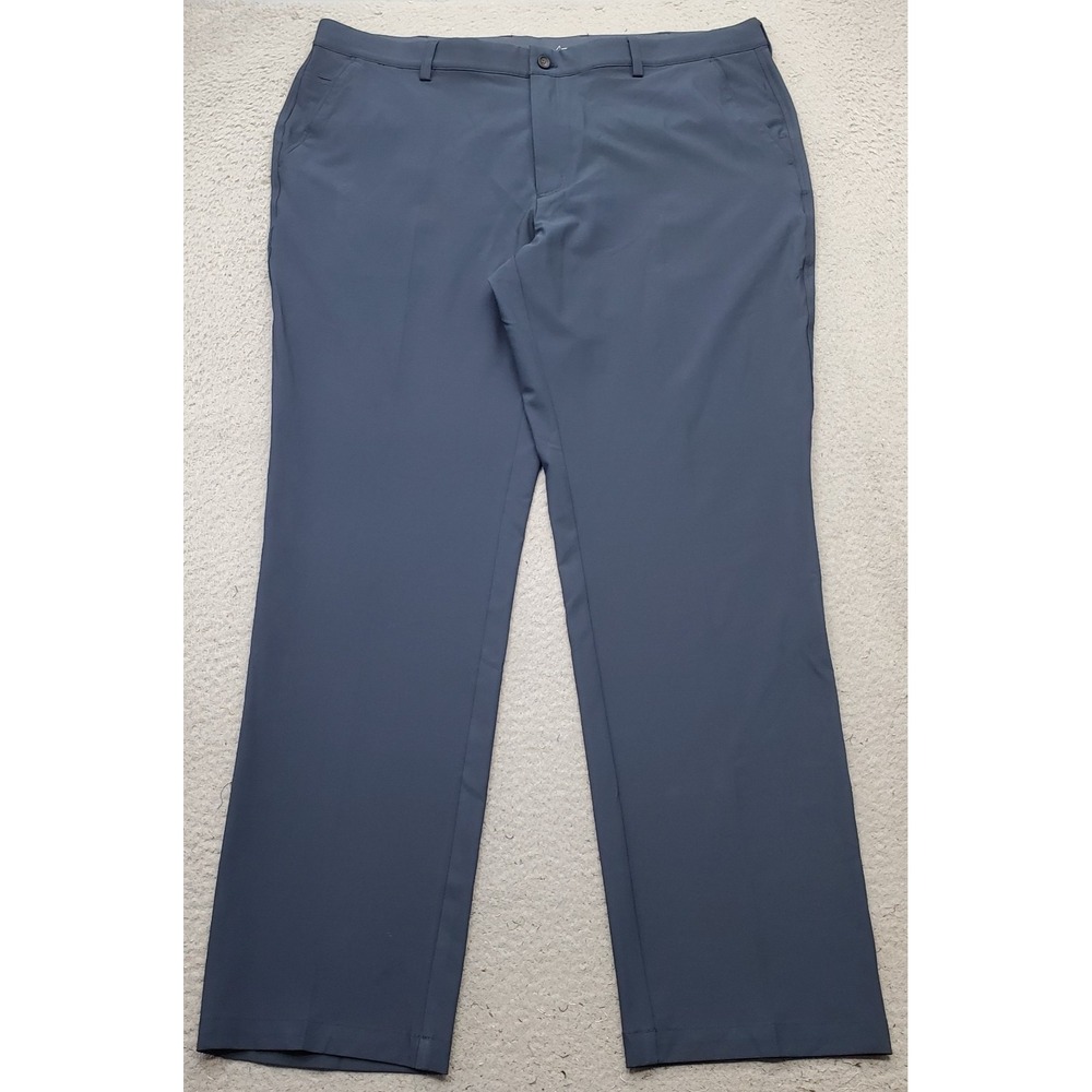 Greg Norman Golf Pants Mens 40x32 Navy ML75 Microlux PlayDry Performance Stretch